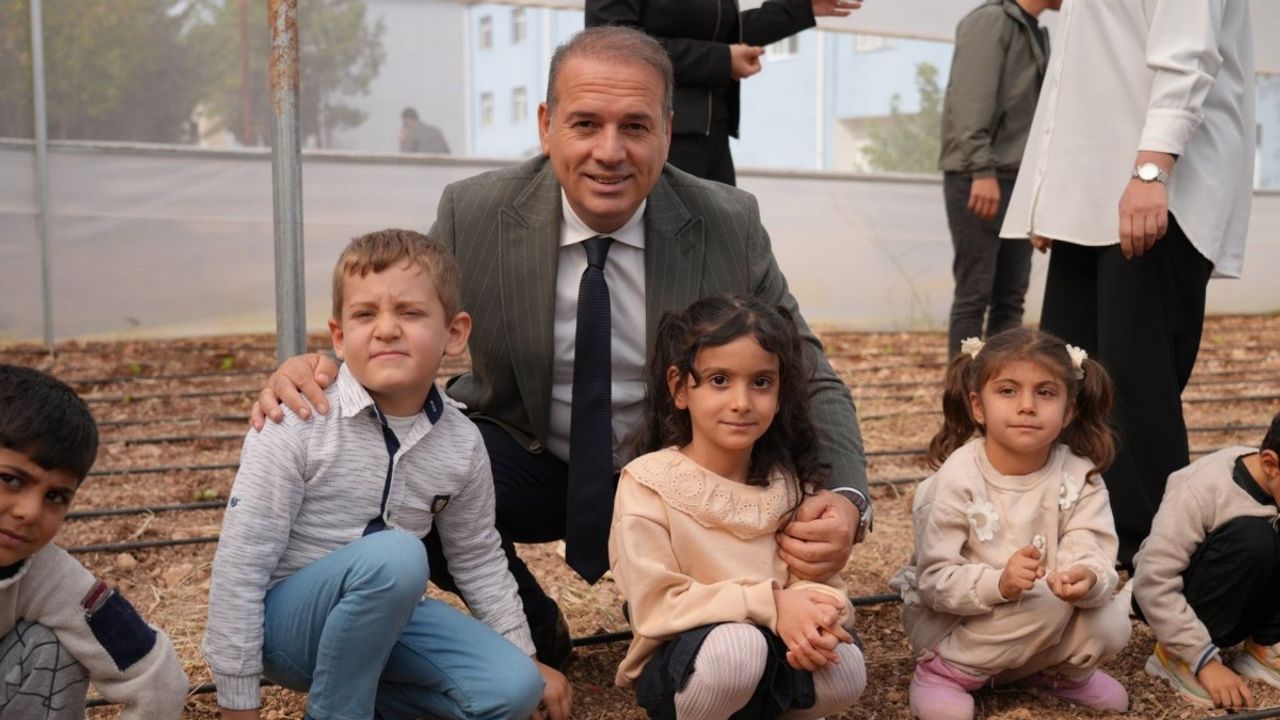 Adıyaman’da minikler 'Yeşil Vatan Seferberliği'ne katıldı