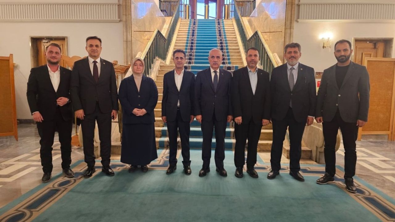 AKEDAŞ heyetinden TBMM'ye ziyaret