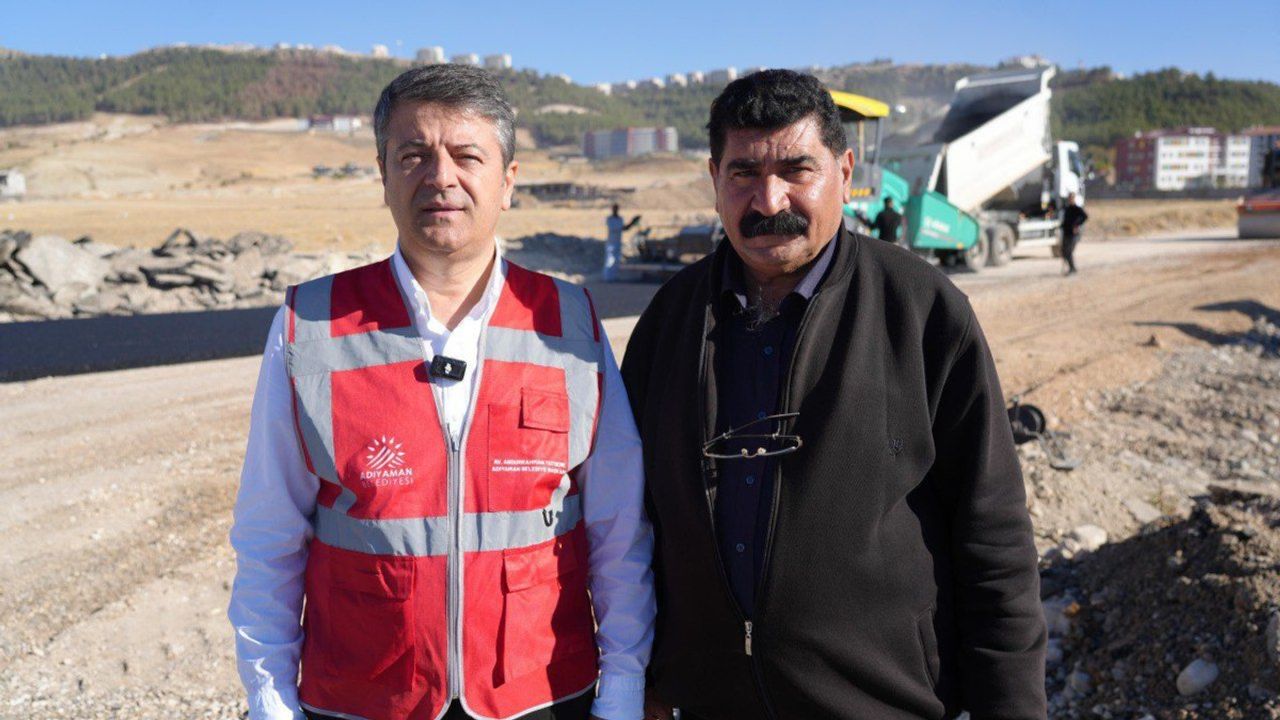 Başkan Tutdere asfalt çalışmalarını yerinde inceledi