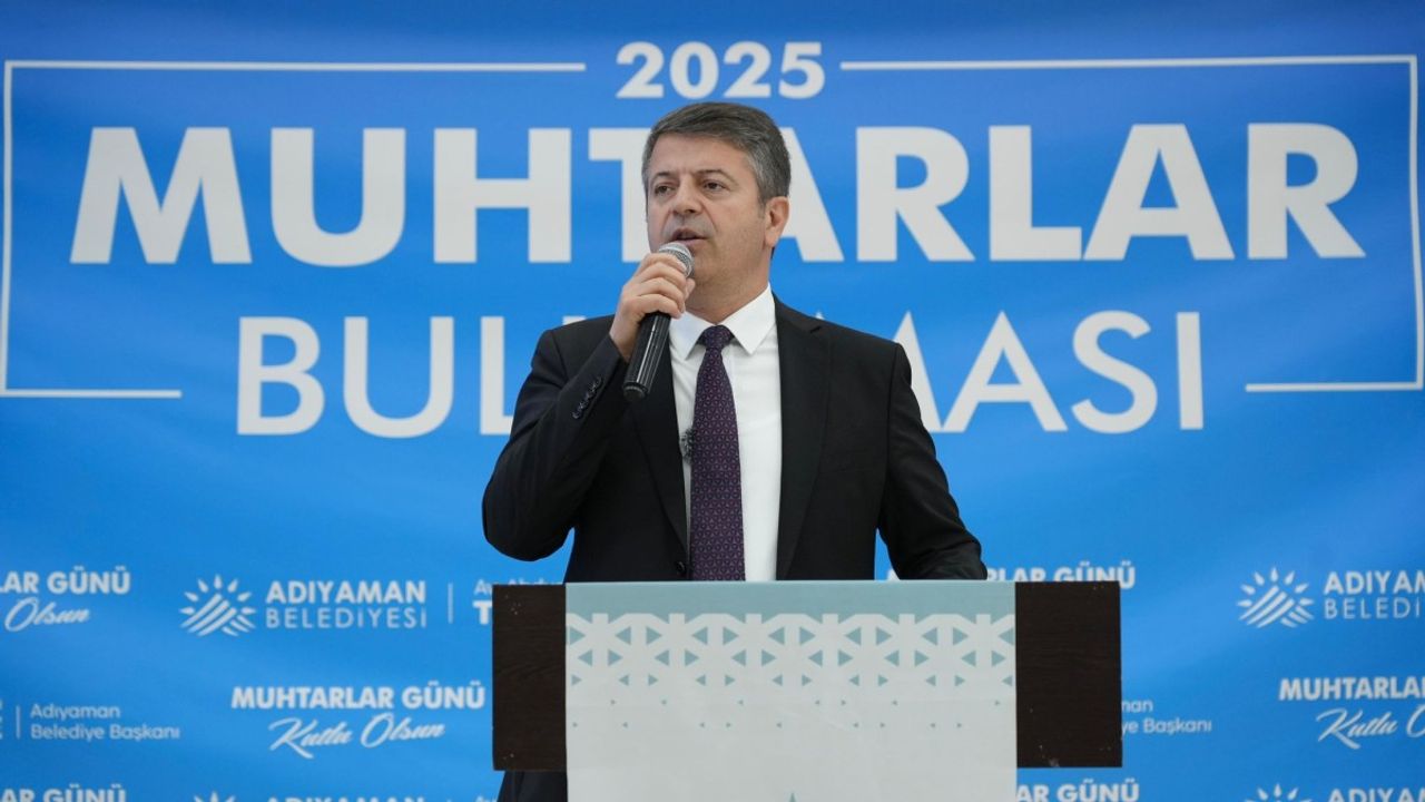 Tutdere: "Köyüyle, kentiyle Adıyaman halkı önceliğimiz"