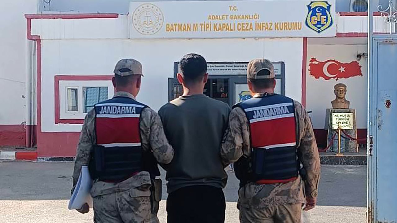 Batman'da hapis cezası bulunan firari hükümlü yakalandı