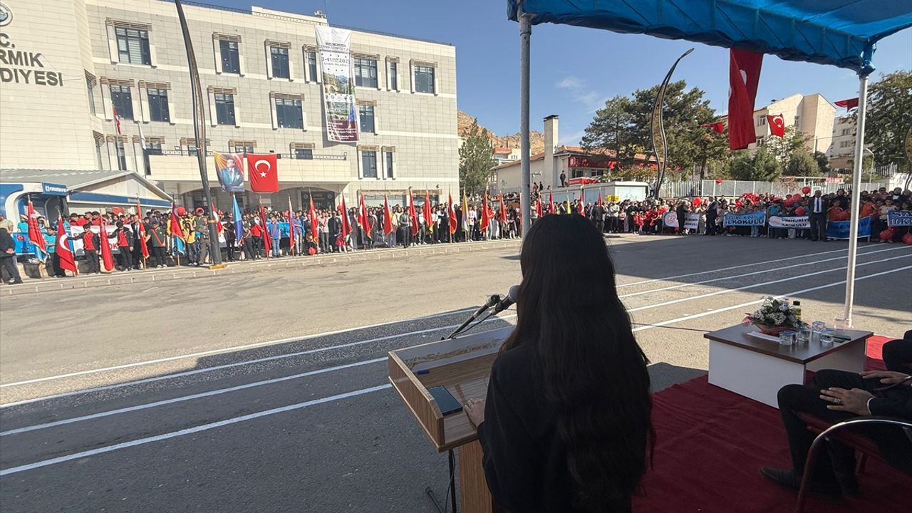 Çermik'te 29 Ekim Cumhuriyet Bayramı kutlandı