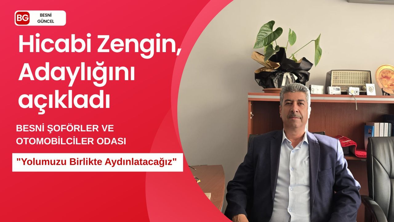 Hicabi Zengin, Adaylığını açıkladı