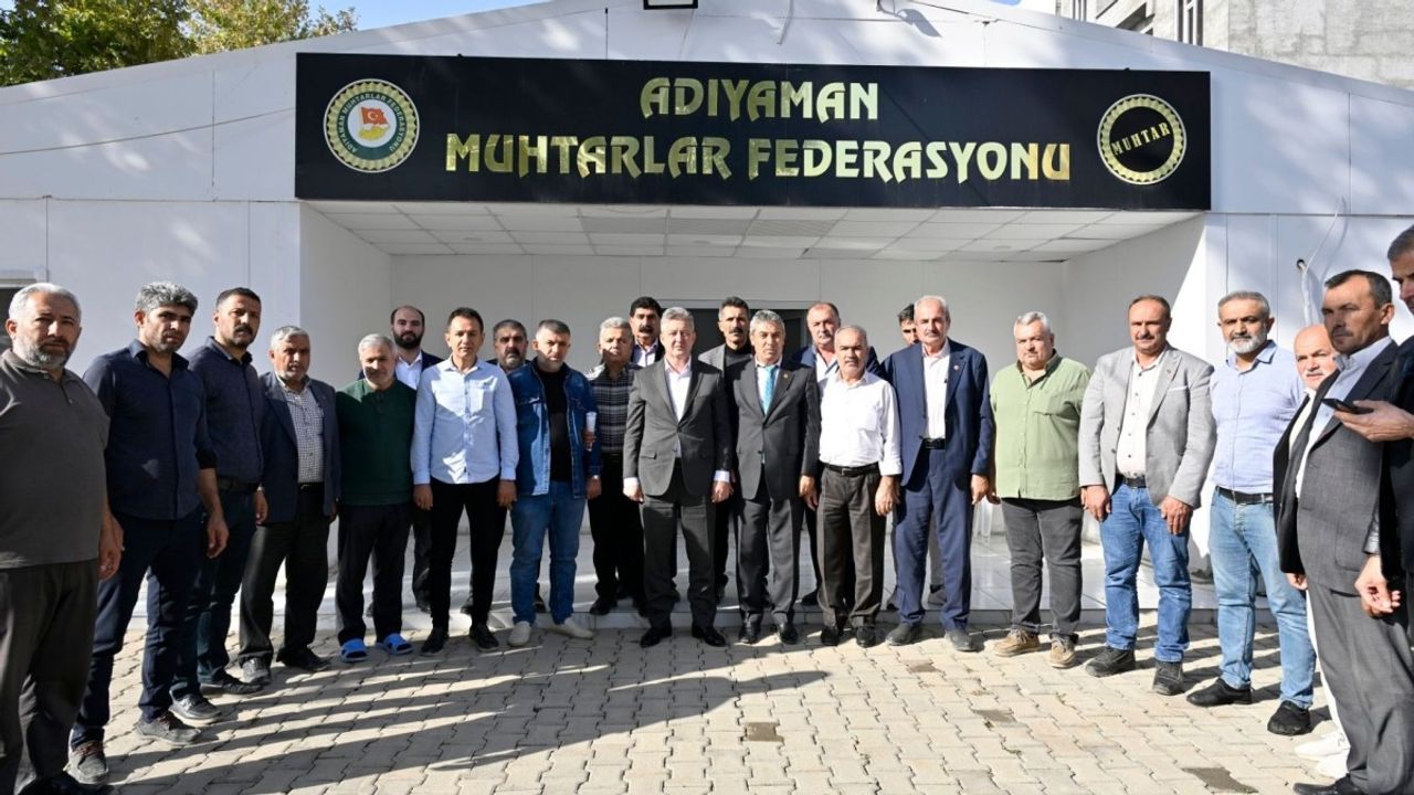 Emniyet Müdürü Nazman Muhtarlarla Bir Araya Geldi