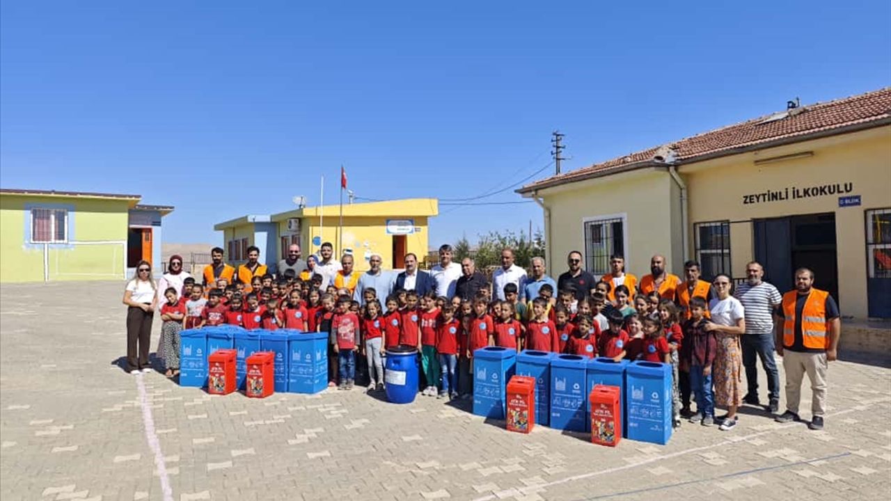 Mardin Büyükşehir, öğrencilere sıfır atığı anlattı