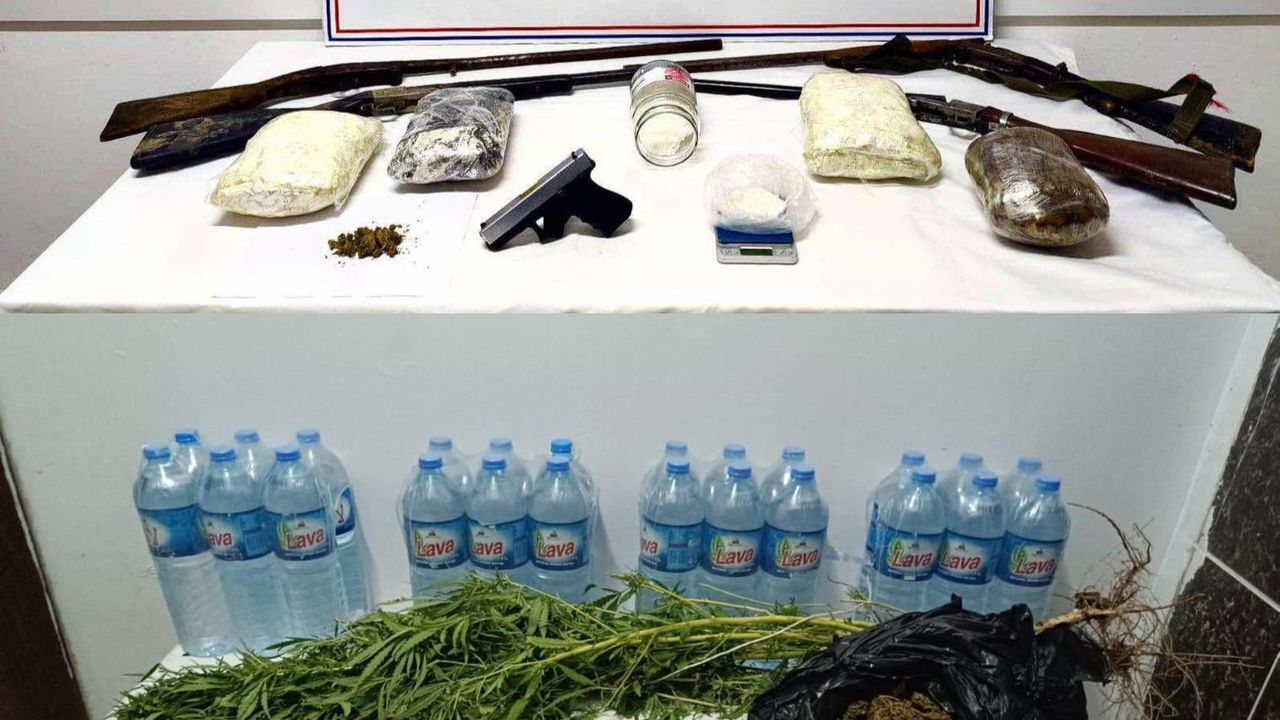 Mardin’de madde operasyonu: 2 tutuklama