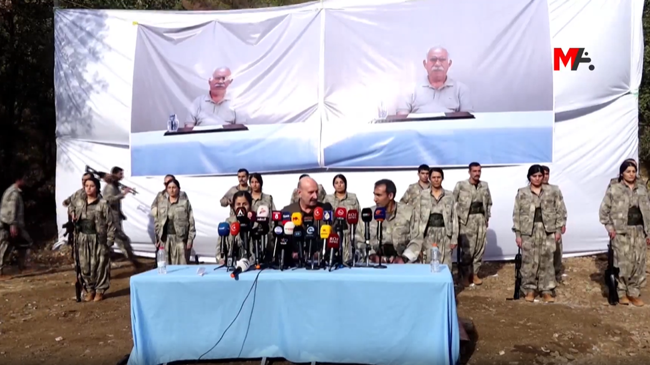 PKK Türkiye'den tamamen çekildiğini duyurdu