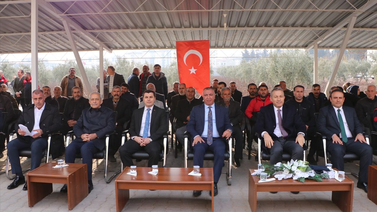 Kilis'te çiftçilere makine ve ekipman desteği