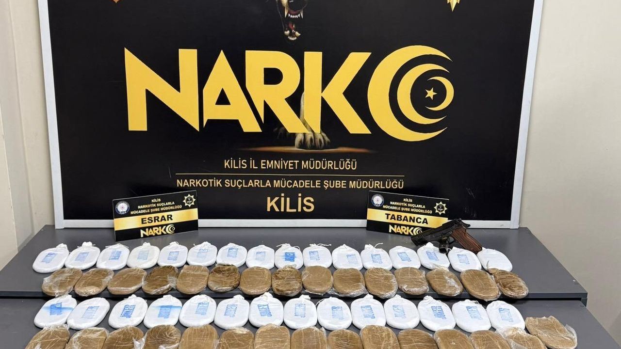 17 kilo 105 gram uyusturucu ele geçirildi
