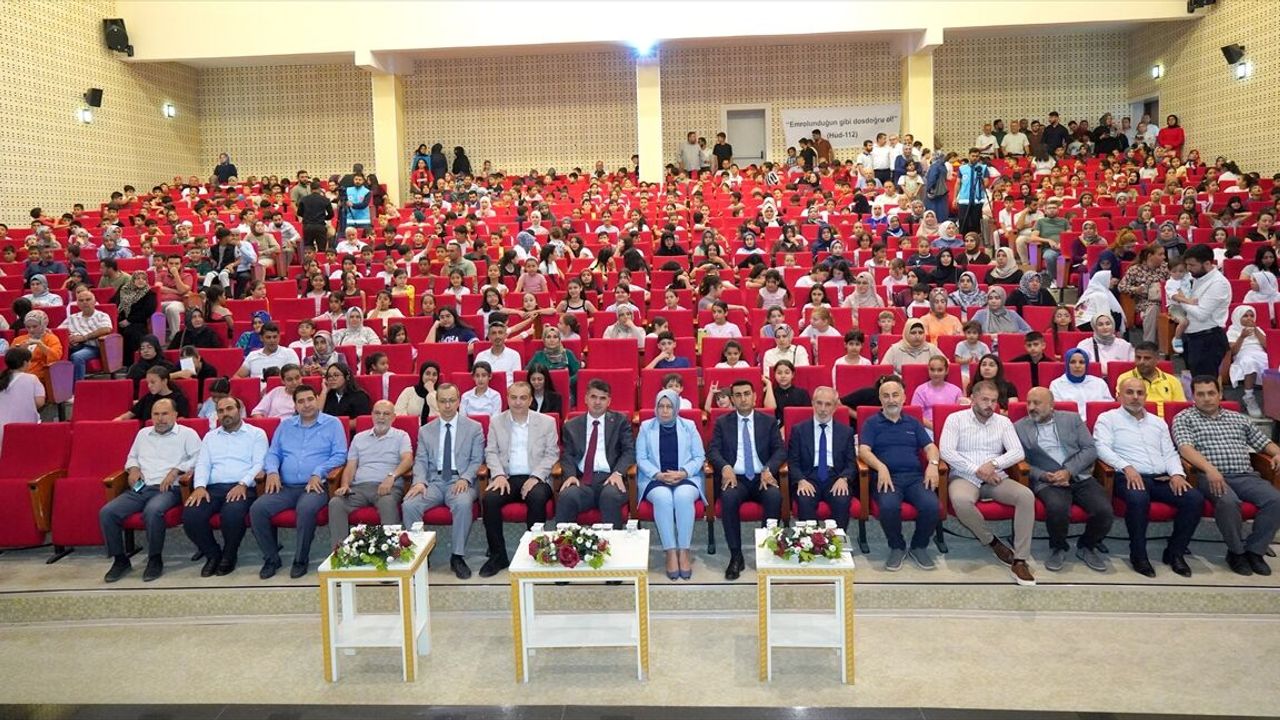 Kilis'te yaz Kur'an kursları kapanış programı düzenlendi