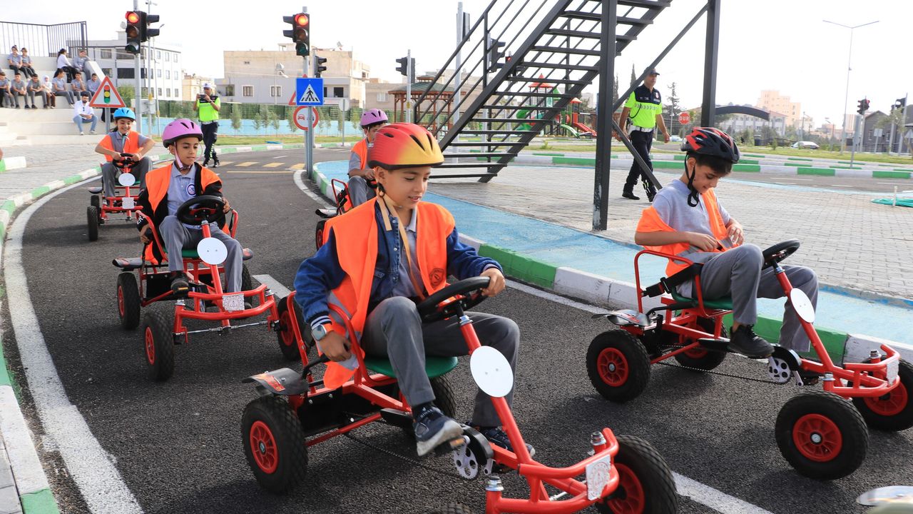 Kilis'te Çocuklara Trafik Bilinci Kazandırılıyor