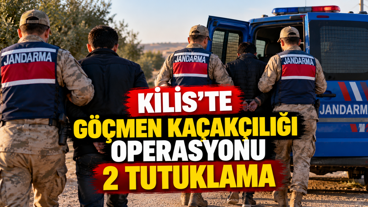 Kilis’te Göçmen Kaçakçılığı Operasyonu