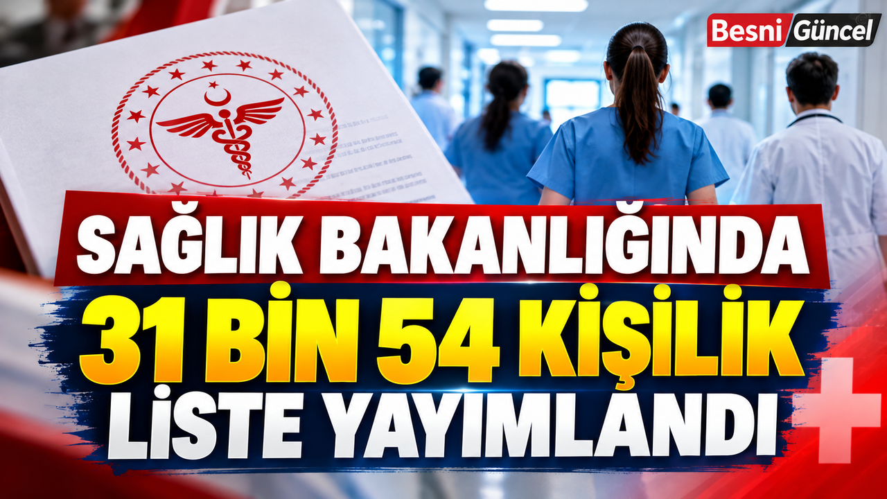 Sağlık Bakanlığı personel alımı 2027 Personel Dağılımı Açıklandı