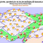 Meteoroloji'den 5 İl İçin Kuvvetli Yağış ve Rüzgar Uyarısı