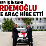 Ali Erdemoğlu’ndan Besni Milli Eğitim’e Araç Desteği