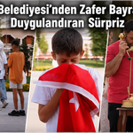 Düzcelilere Zafer Bayramı’nda Duygulandıran Sürpriz