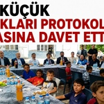 Kesmetepe’de Çocuklar Protokole Misafir Oldu