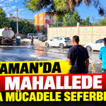 Adıyaman’da Tozla Mücadelede Çift Vardiya