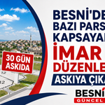 Aşağısarhan Mahallesi’nde İmar Uygulaması 30 Gün Askıda