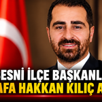 CHP Besni İlçe Başkanlığına Mustafa Hakkan Kılıç Atandı
