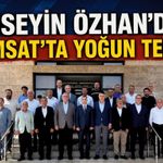 Hüseyin Özhan’dan Samsat’ta Yoğun Temas