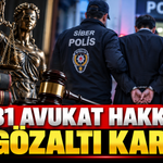 İstanbul’da “Panel” Operasyonu: 31 Avukat Gözaltında