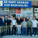 Milletvekili Özkeçeci, Araban'da Teşkilatla Bir Araya Geldi