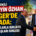 Özhan, Gerger’de İlçe Teşkilatıyla Birlikte Sahaya İndi