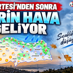 Sıcaklıklar Pazartesi Düşecek, Serinleyeceğiz!