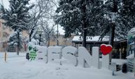 Besni'ye Beklenen Kar Yağdı, Her Yer Beyaza Büründü