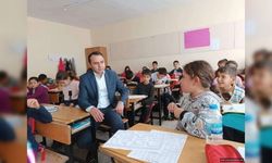 Kaymakam Partal, Şambayat Beldesi'ndeki Okulları Ziyaret Etti