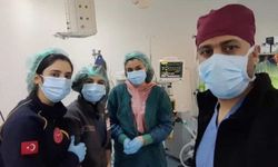 Besni’de deprem sonrası ilk ameliyat gerçekleştirildi