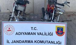 Besni'de 2 adet çalıntı motosiklet ele geçirdi