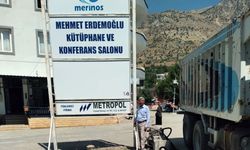 Merinos’tan Tut ilçesine Kütüphane ve Konferans Salonu