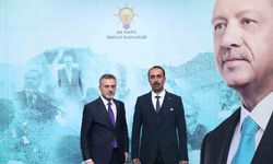 Merkez İlçe Başkanı Ziya Başaran, mazbatasını aldı