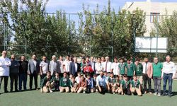 Futbol turnuvasının ödül töreni düzenlendi