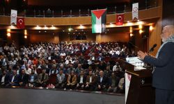 ‘Filistin Biziz, Biz Filistiniz’ konferansı düzenlendi