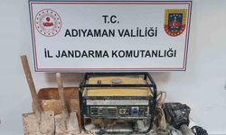 SİT alanında kaçak kazıya jandarma operasyonu