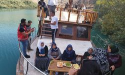 Besni'de yaşlılar  için tekne turu düzenlendi