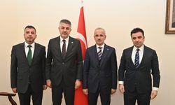 AK Parti heyetinden Bakan Uraloğlu’na ziyaret