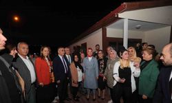 yetim aileler için yapılan konutları inceledi