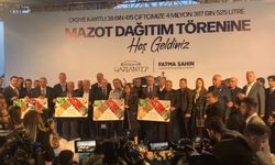 Gaziantep’te çiftçilere mazot ve sertifikalı tohum dağıtıldı