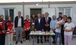 Başkan Kılınç, kitap bağış için öğrencilerle bir araya geldi