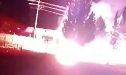 Adıyaman'da Elektrik Trafosu Bomba Gibi Patladı