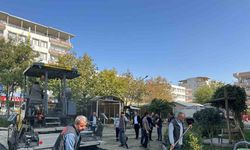 Devlet hastanesi çevresi yenileniyor