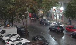 Meteoroloji uyardı, sağanak yağış etkili oldu