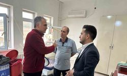 Diyarbakır Şube Başkanından sağlık çalışanlarına ziyaret