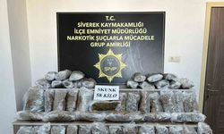 58 kilo uyuşturucu ve skunk maddesi ele geçirildi