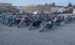Şanlıurfa’da çalıntı 137 motosiklet ele geçirildi