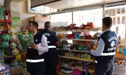 Zabıtaların okullara yakın marketlerdeki sıkı denetimi